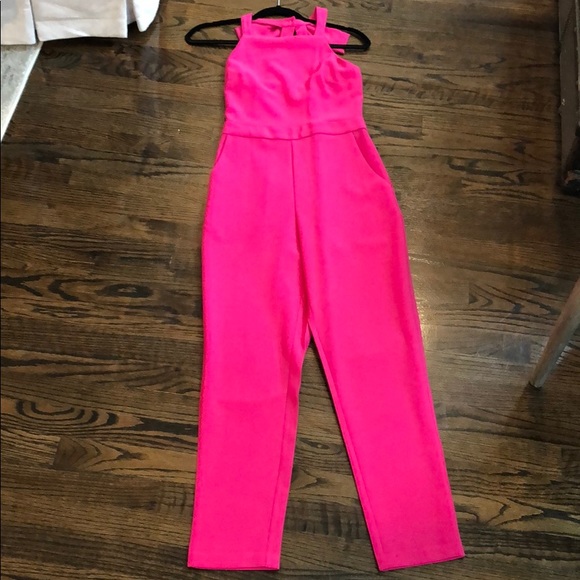 Vince Camuto Other - Vince Camuto Hot pink jumpsuit